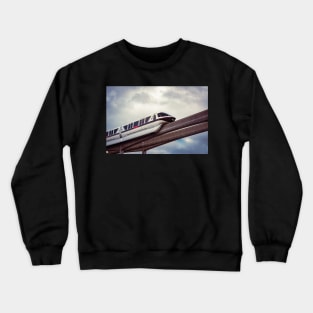 Black and Red Monorail Crewneck Sweatshirt